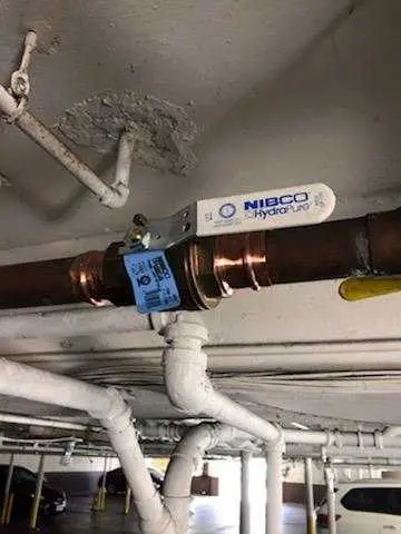Copper pipe repair and valve work for Backflow Testing in Petersburg